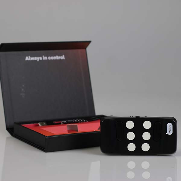 Mini-clavier Perkins braille smartphone et tablette Hable One pour aveugle