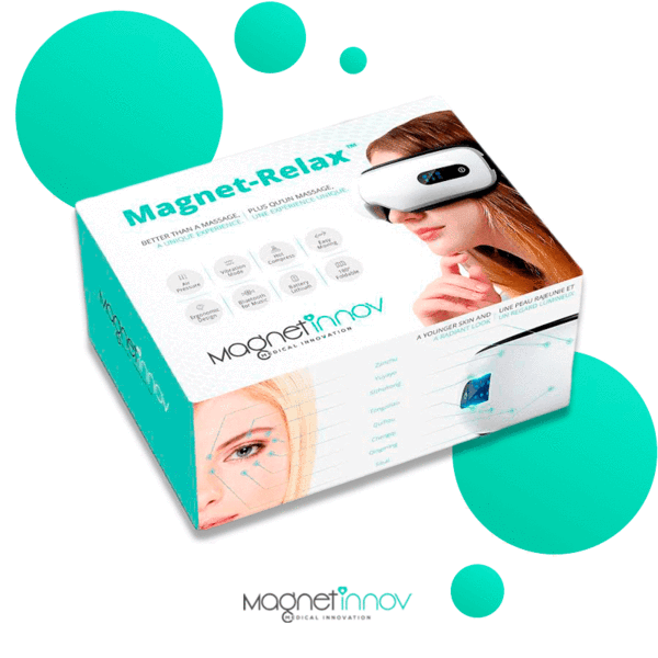 Masque de massage oculaire Magnet Relax 2.0 pour soulager les maux de tête
