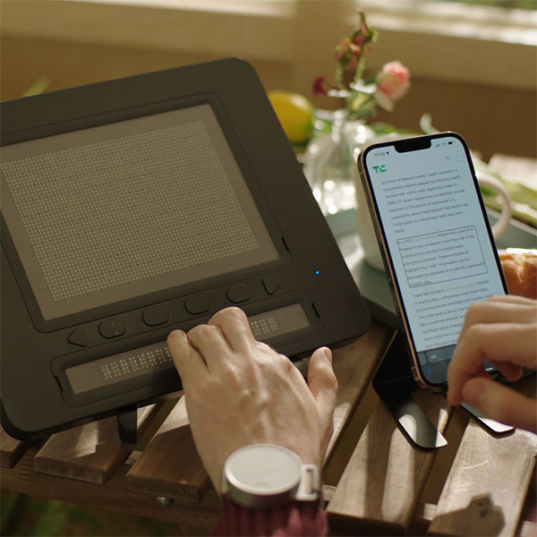 Tablette graphique braille DotPad pour aveugle