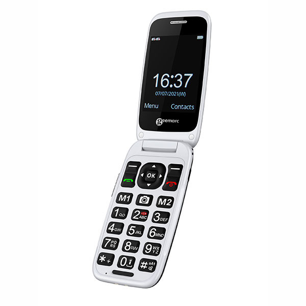 Téléphone amplifié grands caractères Geemarc CL8700 pour malvoyant ou malentendant