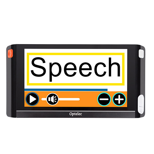 Vidéoloupe avec synthèse vocale Optelec Compact 6 HD Speech