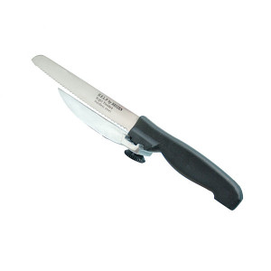 Couteau de cuisine avec guide coupe pour aveugle ou malvoyant
