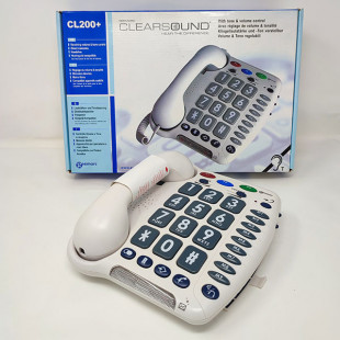 Geemarc CL 200+  Téléphone amplifié grandes touches