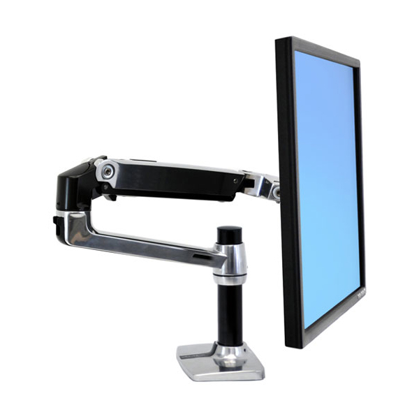 Bras Articulé Ergotron LX Pour Écran - Support Réglable Jusqu'à 32 Pouces - Fixation Par Pince